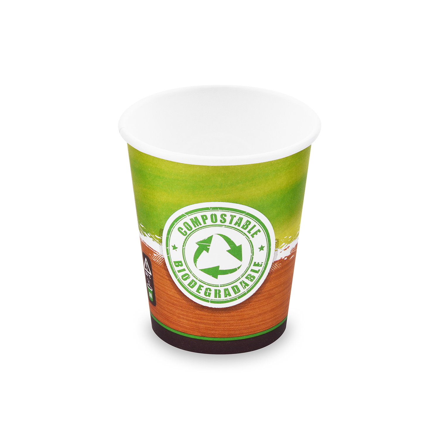 Pappbecher (PAP,CPLA) 80mm 280ml M: 0,2L,8oz - 50 Stück