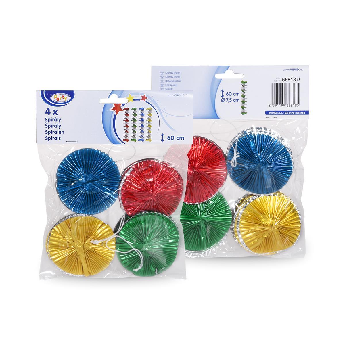 Rotorspirale (ALU) 7,5 x 60 cm - 4 Stück