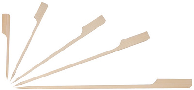 NATURE Star Fingerfood-Spieße FLAG, aus Bambus, 90 mm