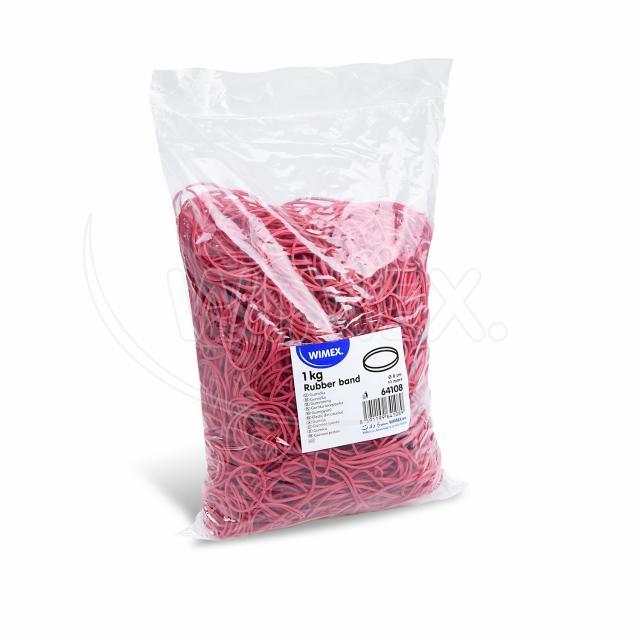 Gummiring rot 1mm 8cm - 1 Stück