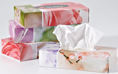 Kosmetiktücher 2-lagig 4x100 Stück QUALITY 992821