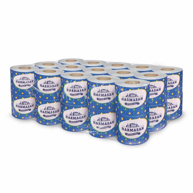 Toilettenpapier Harmasan 1-lagig natur 50m 400 Blatt - 1 Stück