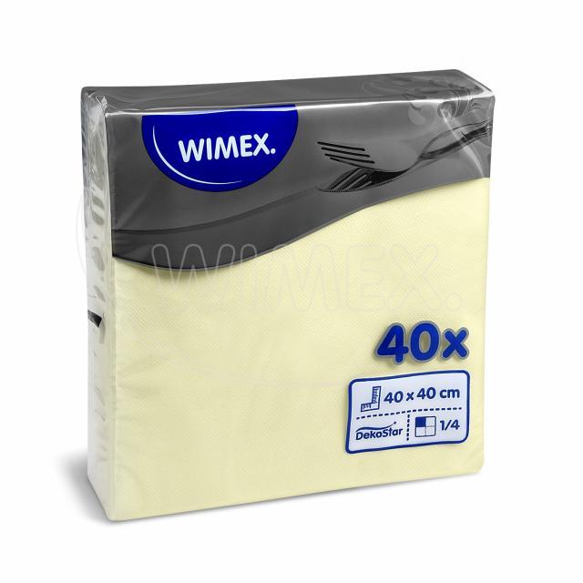 Serviette (PAP FSC Mix) DekoStar champagner 40 x 40 cm - 40 Stück