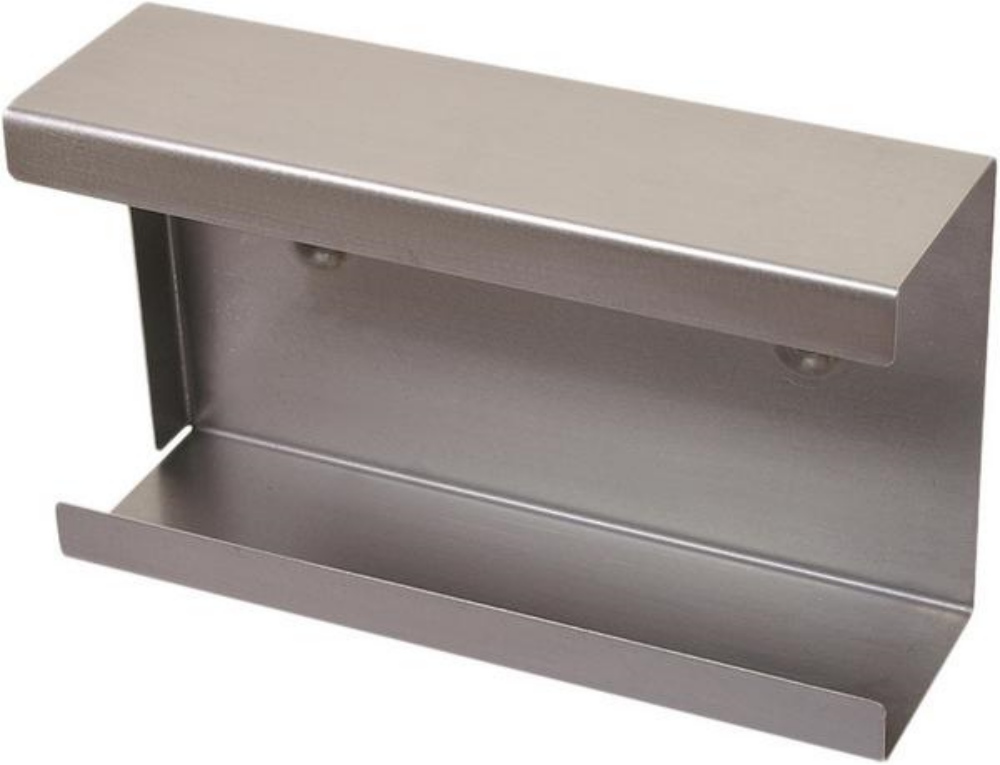 Handschuhhalter Edelstahl, 250 × 130 × 75 mm