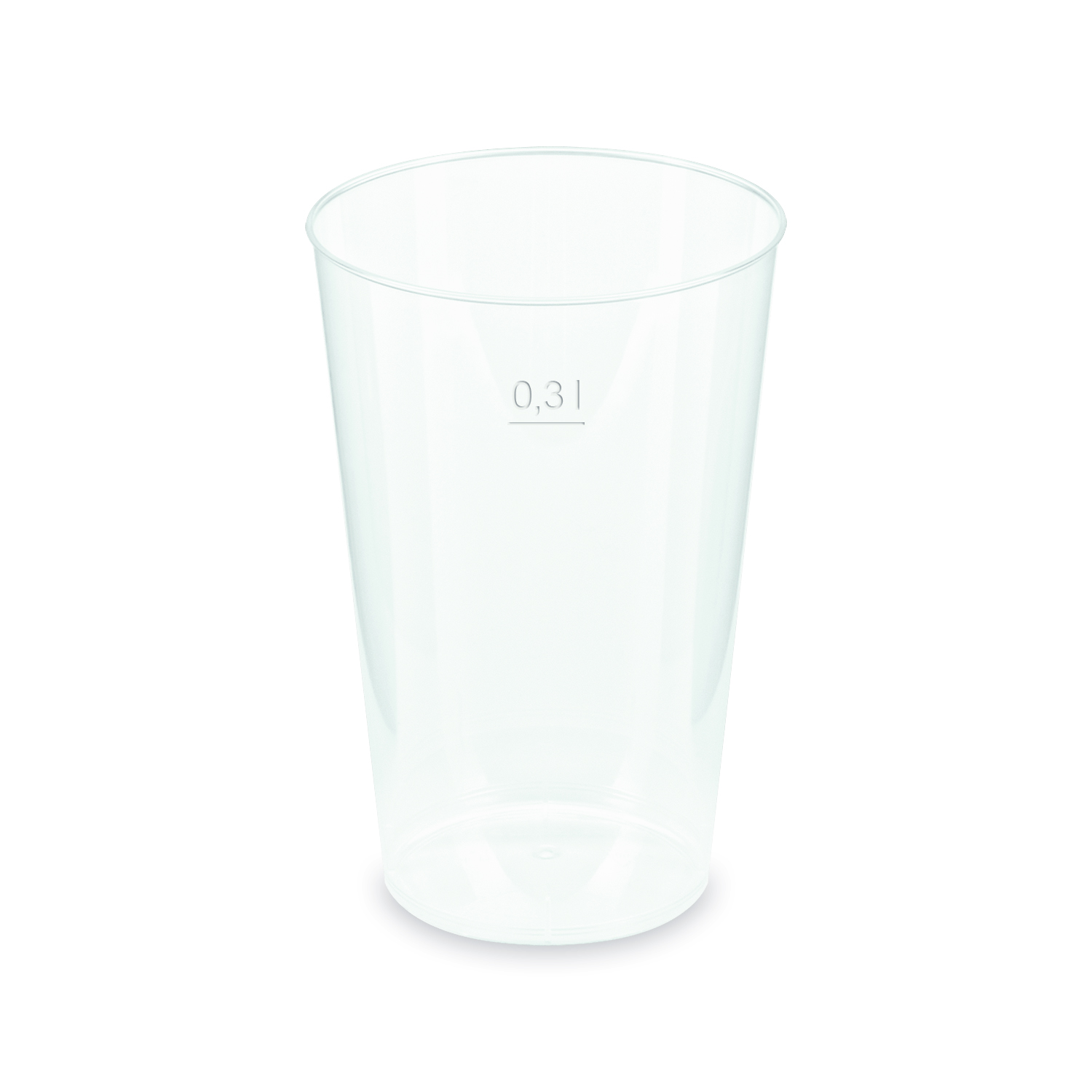 Pfandbecher (PP) 79mm 0,3L - 25 Stück