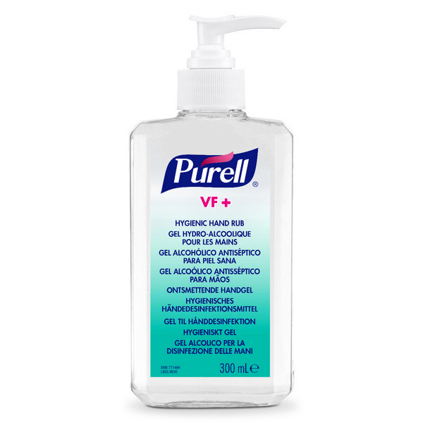 PURELL Händedesinfektionsgel VF+ - Karton à 12x 300ml Pumpflasche