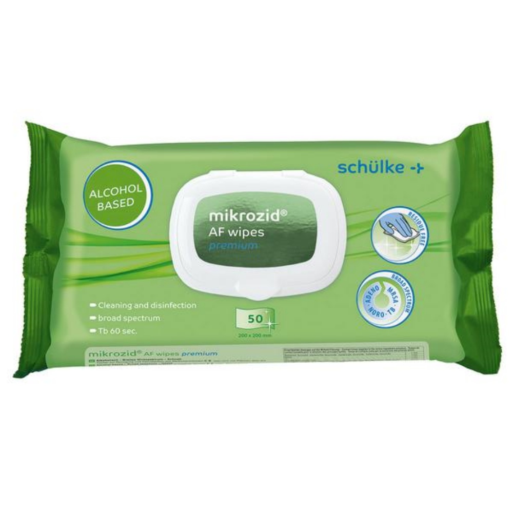 mikrozid AF wipes premium Desinfektionstücher 12 Stück