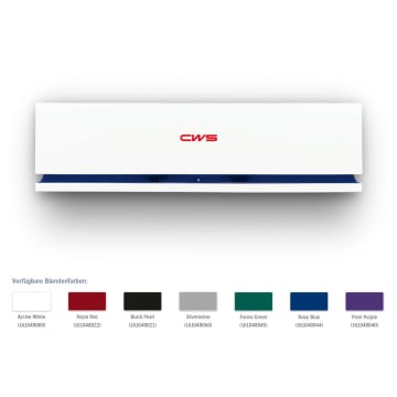 CWS Duftspender Paradise Air Bar mit Blende Silbergrau