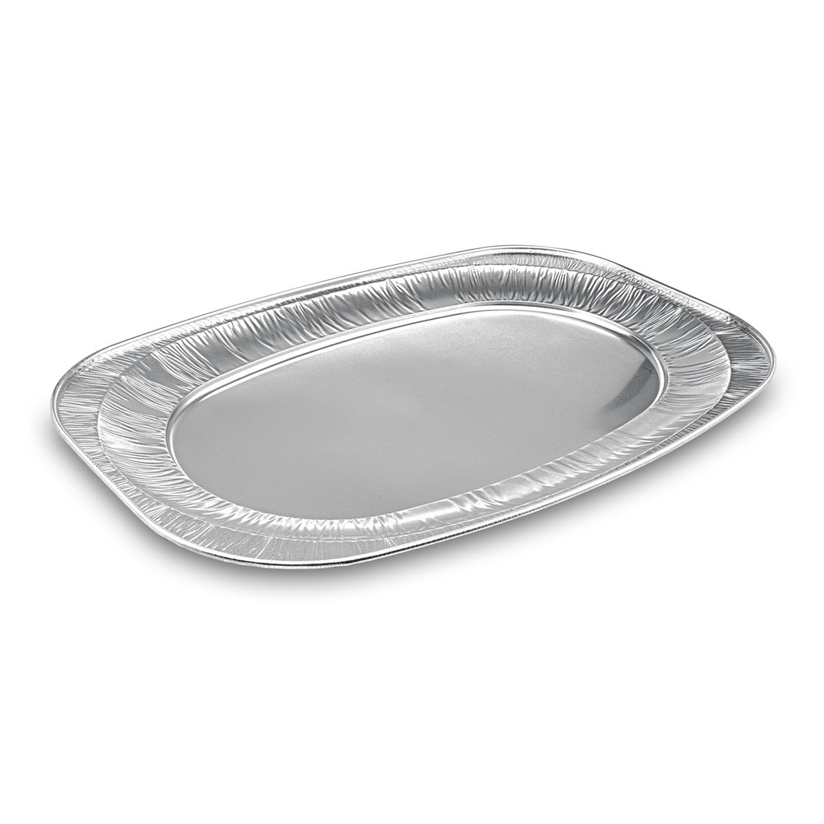 Catering-Platte (ALU) oval 54,5 x 36 cm - 5 Stück