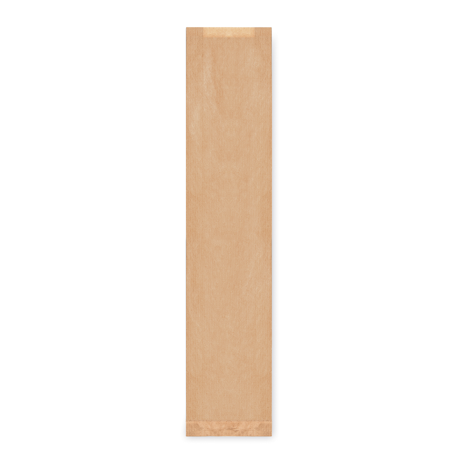 Papierfaltenbeutel braun 12+5 x 59 cm Baguette - 1000 Stück