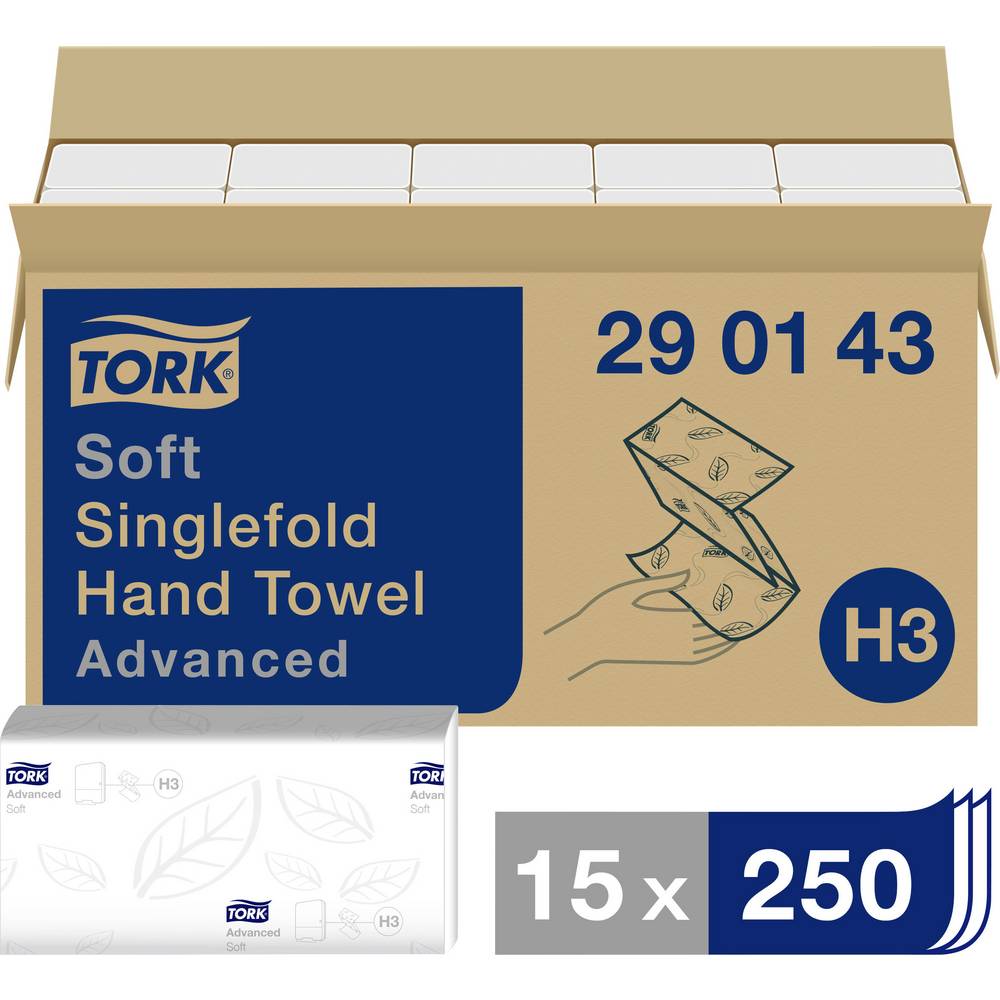 TORK-290143 weiche Zickzack-Handtücher Advanced - H3