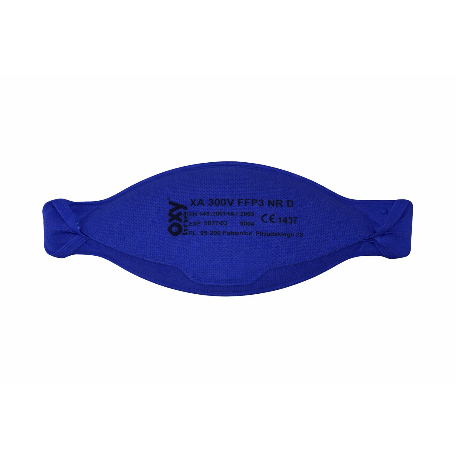 10 x Faltmaske Aurora FFP3 300 NR D blau mit Ausatemventil - 10 Masken