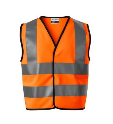 Kinder-Warnweste in Orange - EN1150, 17353, 13688 Orange S