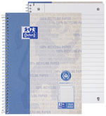 Collegeblock Recycling A5 kariert 5mm, 90g 80 Blatt OXFORD 400159373