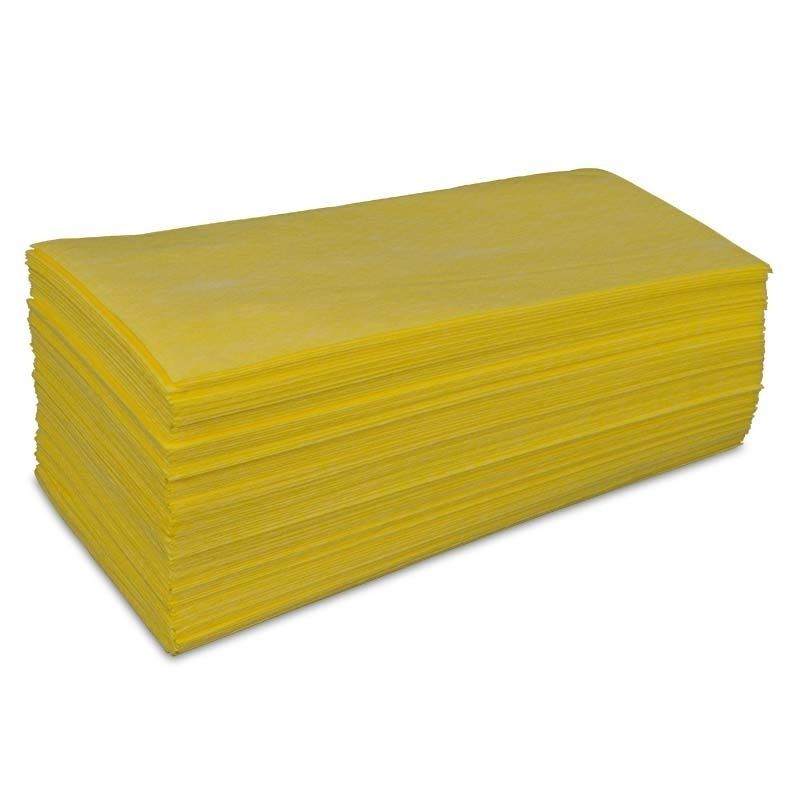 100 Stück Novolin imprägnierte Staubtücher Gelb - 1 Pack