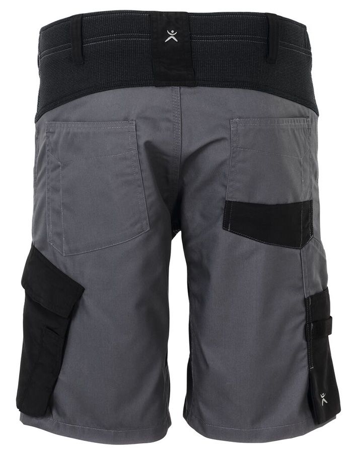 Herren-Shorts PLANAM NORIT, grau/schwarz