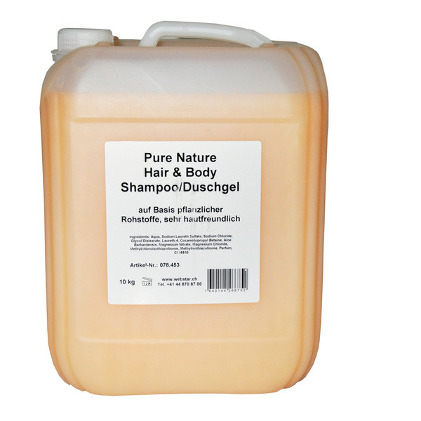 Spirit Pure Nature Hair & Body Shampoo, 10 Liter
