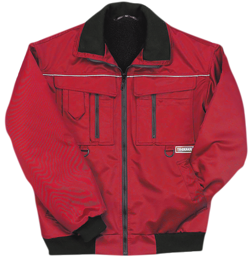 Arbeitsjacke TREKKER, rot