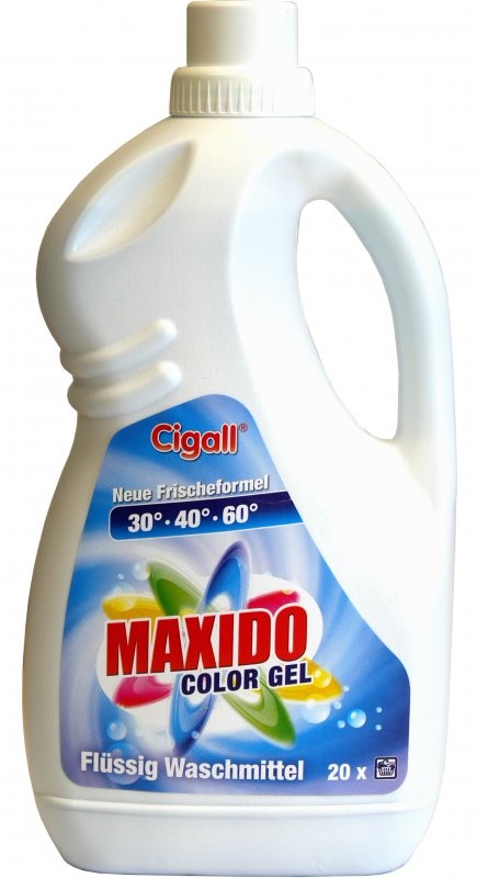 Maxido Flüssigwaschmittel Color Gel 1500ml Flasche