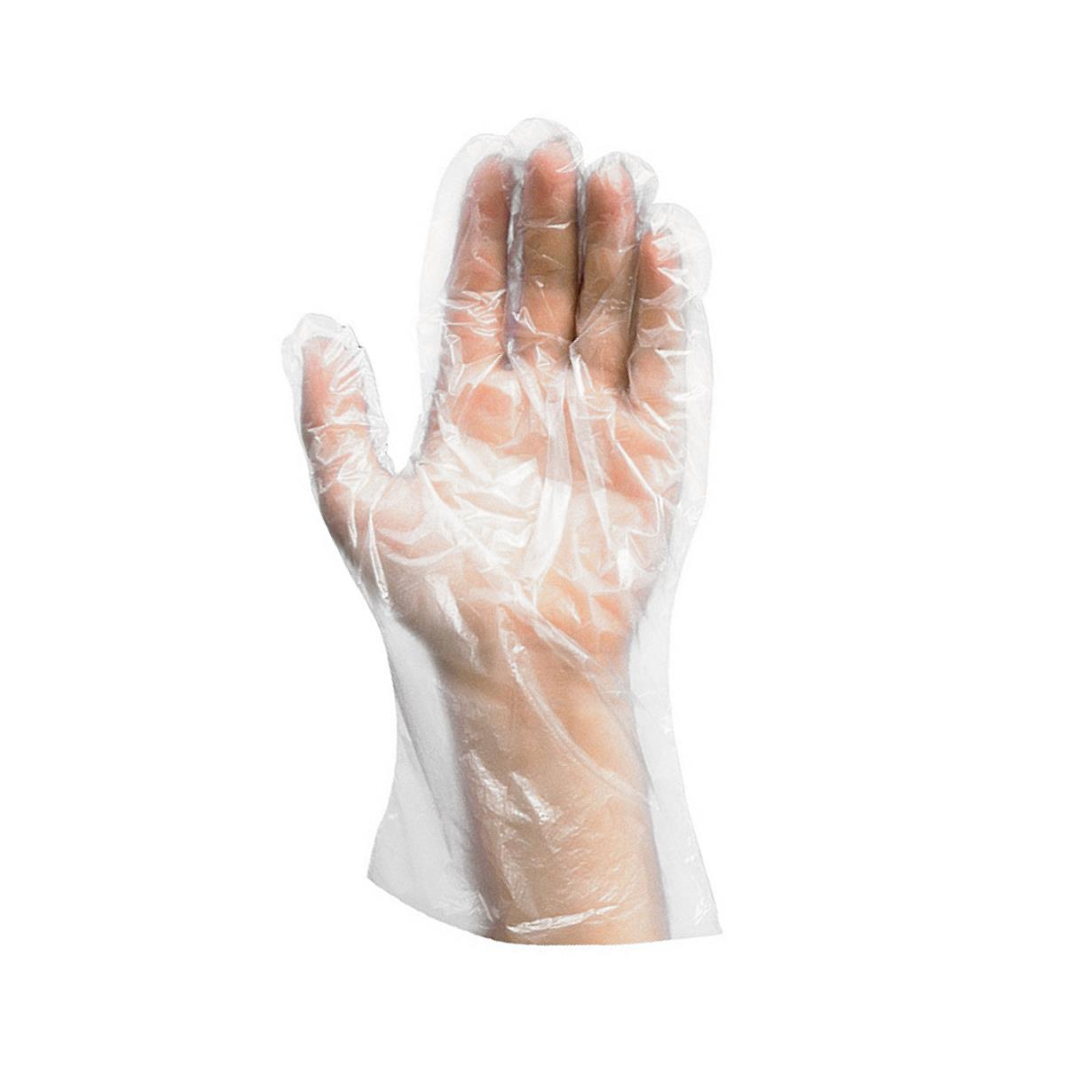 Handschuh (HDPE) Einweg transparent L - 10000 Stück