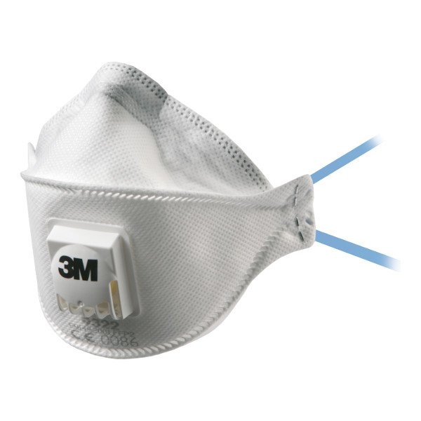 3M Aura 9322+ Atemschutzmaske FFP2 mit Ausatemventil - 1 Box à 10 Masken