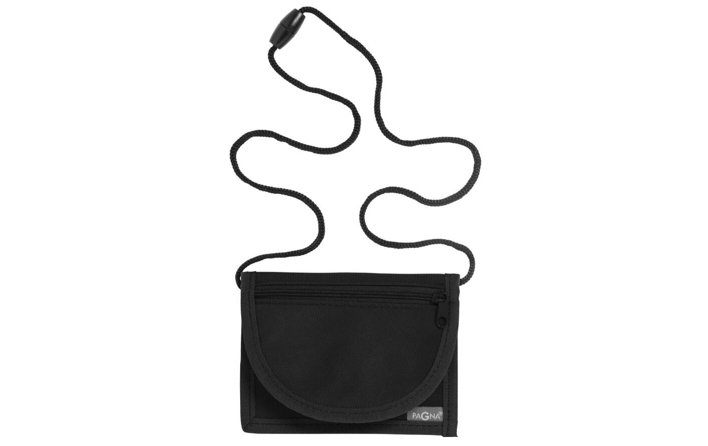 PAGNA Brustbeutel, aus Nylon, schwarz