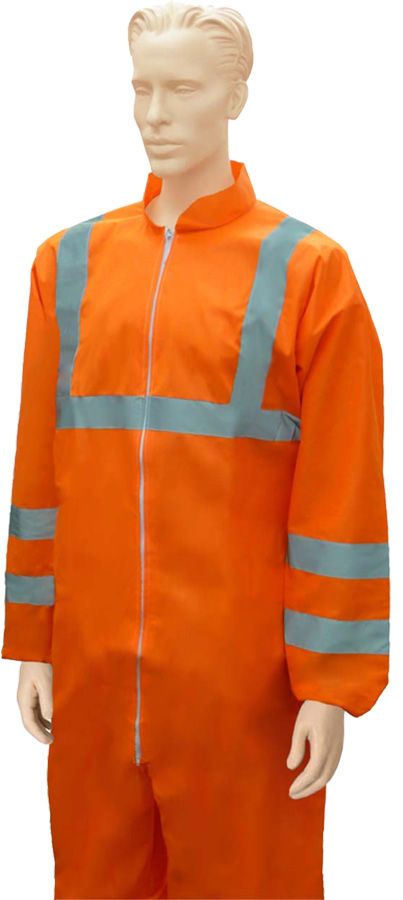 Warnschutz-Chemieschutzoverall HONEYWELL NE-HON 6, leuchtorange - Grösse XXL