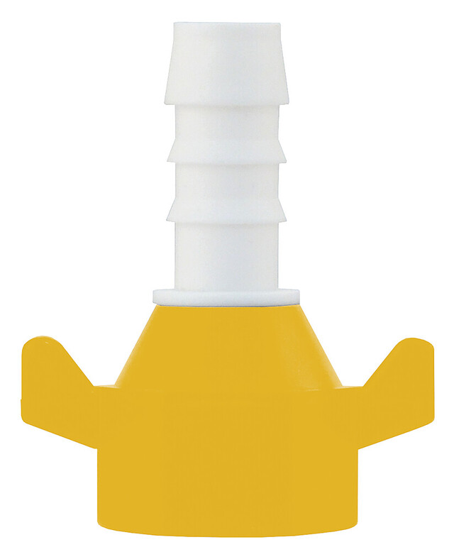 Aufschraubtülle LILIE gerade 10 mm Trinkwassersystem WeißGelb®