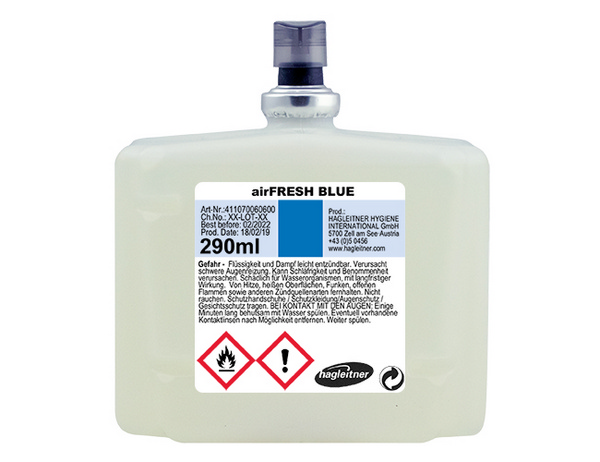 8x Hagleitner XIBU airFRESH BLUE - WINTER