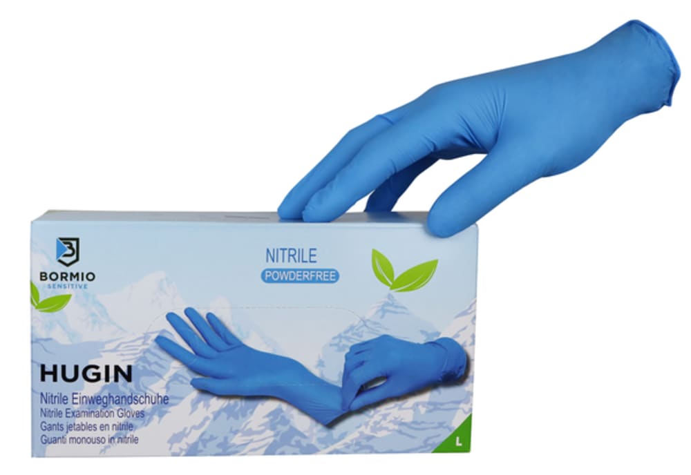 Einweghandschuhe BORMIO SENSITIVE Hugin (M)