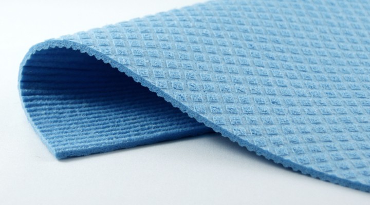 AlpineX® Schwammtuch im 5er Pack, ca. 18x20cm, Blau