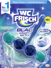 WC Frisch BLAU AKTIV WC-Reiniger/-Duftspüler Ozeanfrische