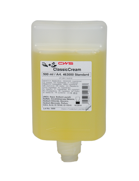 CWS Seifencreme Classic Standard 500 ml (463000)