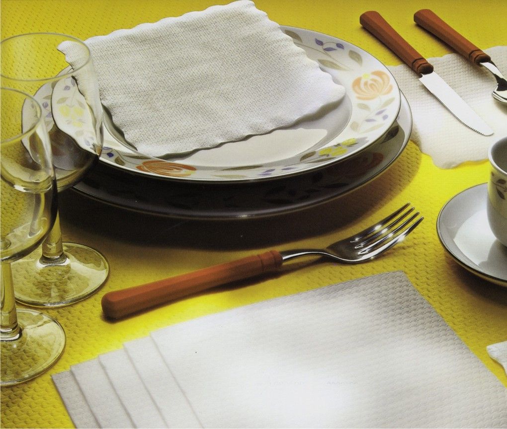 Spender-Serviette 1-lagig weiß 17 x 17 cm - 2000 Stück