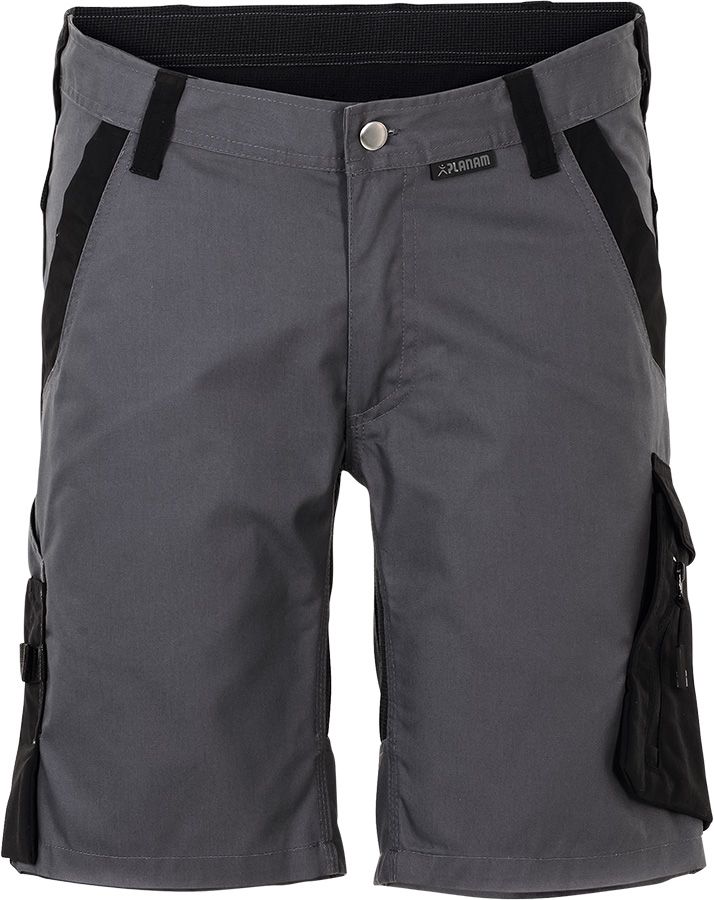 Herren-Shorts PLANAM NORIT, grau/schwarz