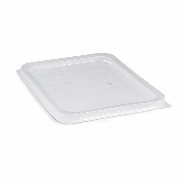 Deckel (PP) klar für Rechteckschale 186 x 133 mm - 50 Stück