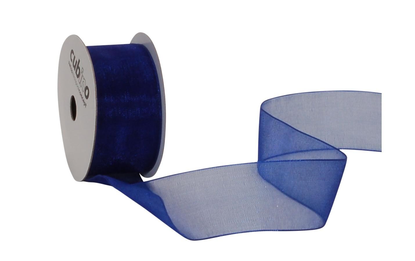 Band Cubino Organsa 25mmx6m blau SPYK 2682.57