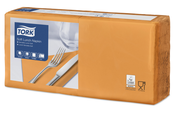TORK-477870 Soft Lunchservietten Orange -