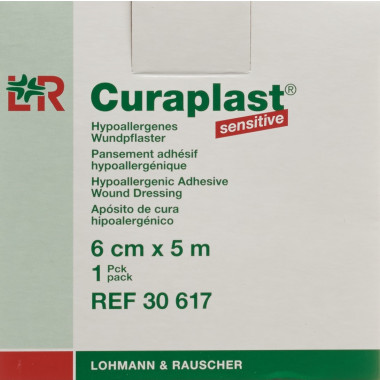 Curaplast Wundverband 6cmx5m hautfarbig