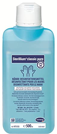 Sterillium® Classic pure Händedesinfektionsmittel - Flasche à 500ml