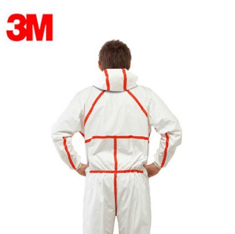 3M ® 4565 Einweg-Schutzanzug mit Kapuze CE Kat III Typ 4,5,6