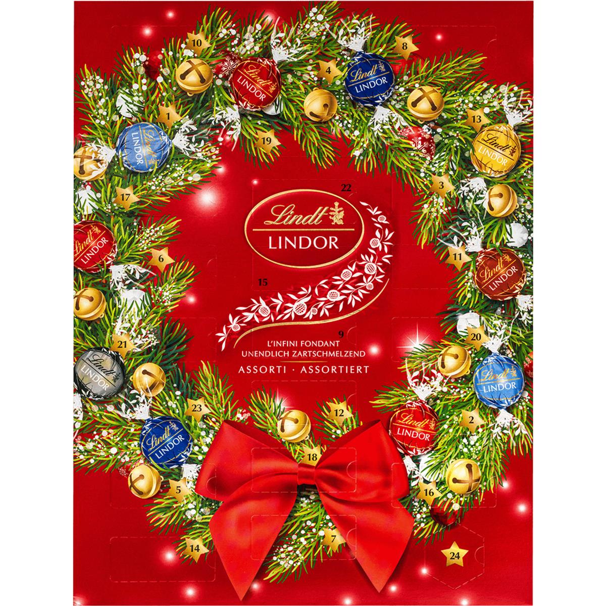 LINDT Adventskalender 659888 Lindor 299g