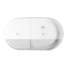 TORK-682000 SmartOne Mini Doppelrollenspender für Toilettenpapier Weiss - T9