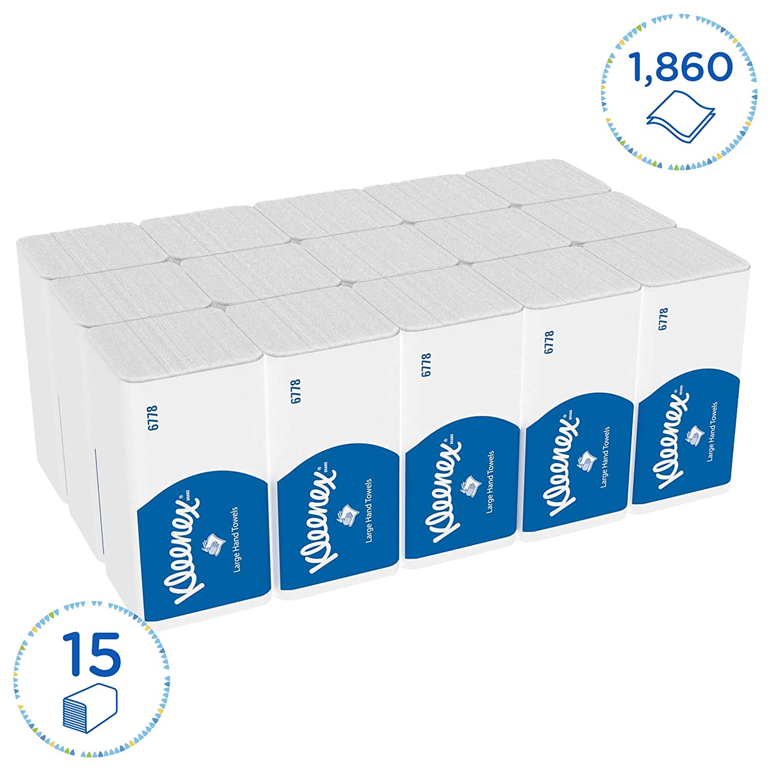6778 - Kleenex® Ultra™ Handtücher - Interfold / Medium (Ersatz 6789)