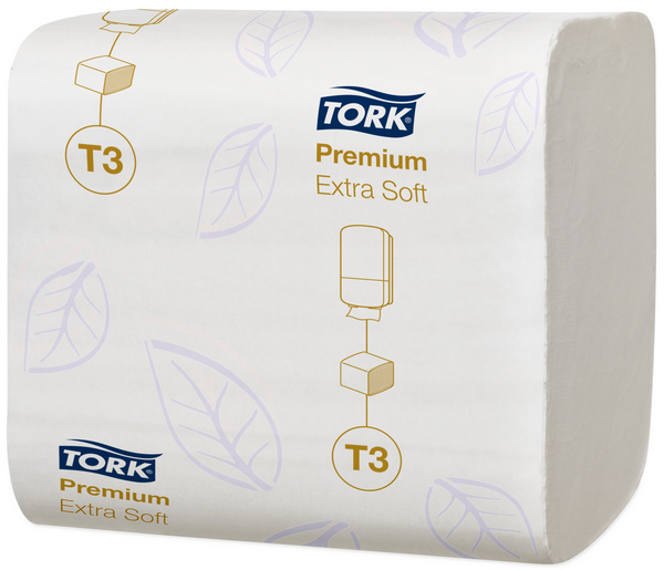 TORK-114276 extra weiches Einzelblatt Toilettenpapier Premium - T3