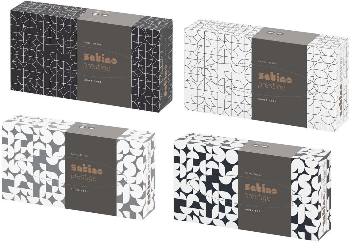 Kosmetiktücher Satino Prestige, 100 Tücher WEPA 206450