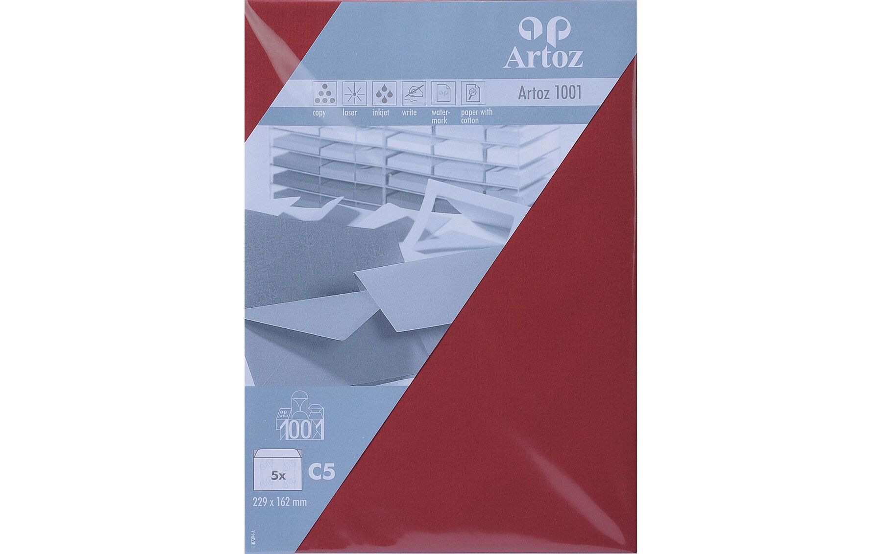 Couverts 1001 C5 100g, weinrot 5 Stück ARTOZ 107394185