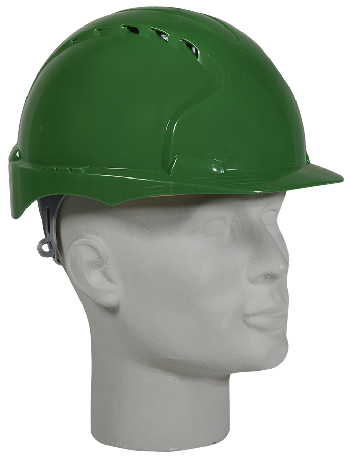 Schutzhelm JSP EVO 3 Slipverschluss, grün