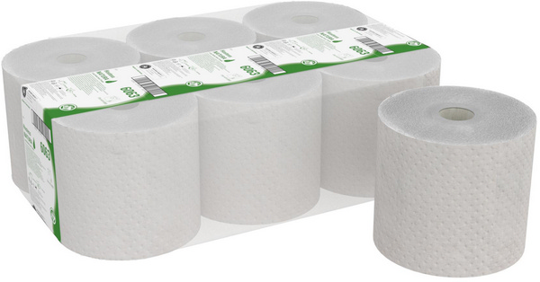 Handtuchrolle Kimberly-Clark Hostess Natura 1-lagig