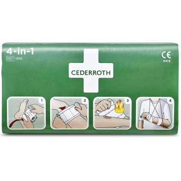 CEDERROTH 4-in-1 Blutstiller-Verband, universal